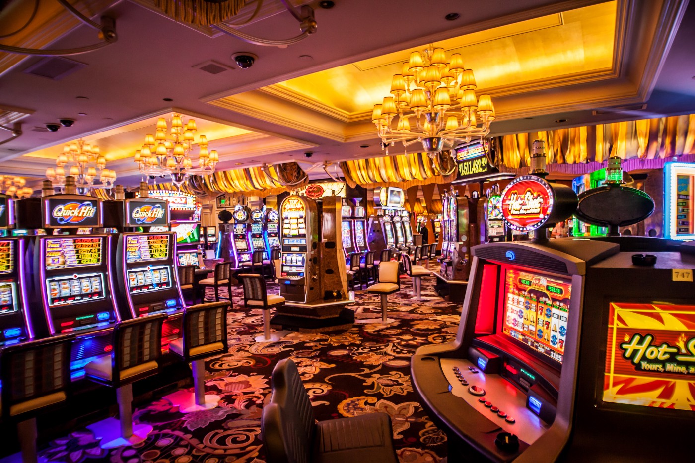 Deposits at Slot Machines